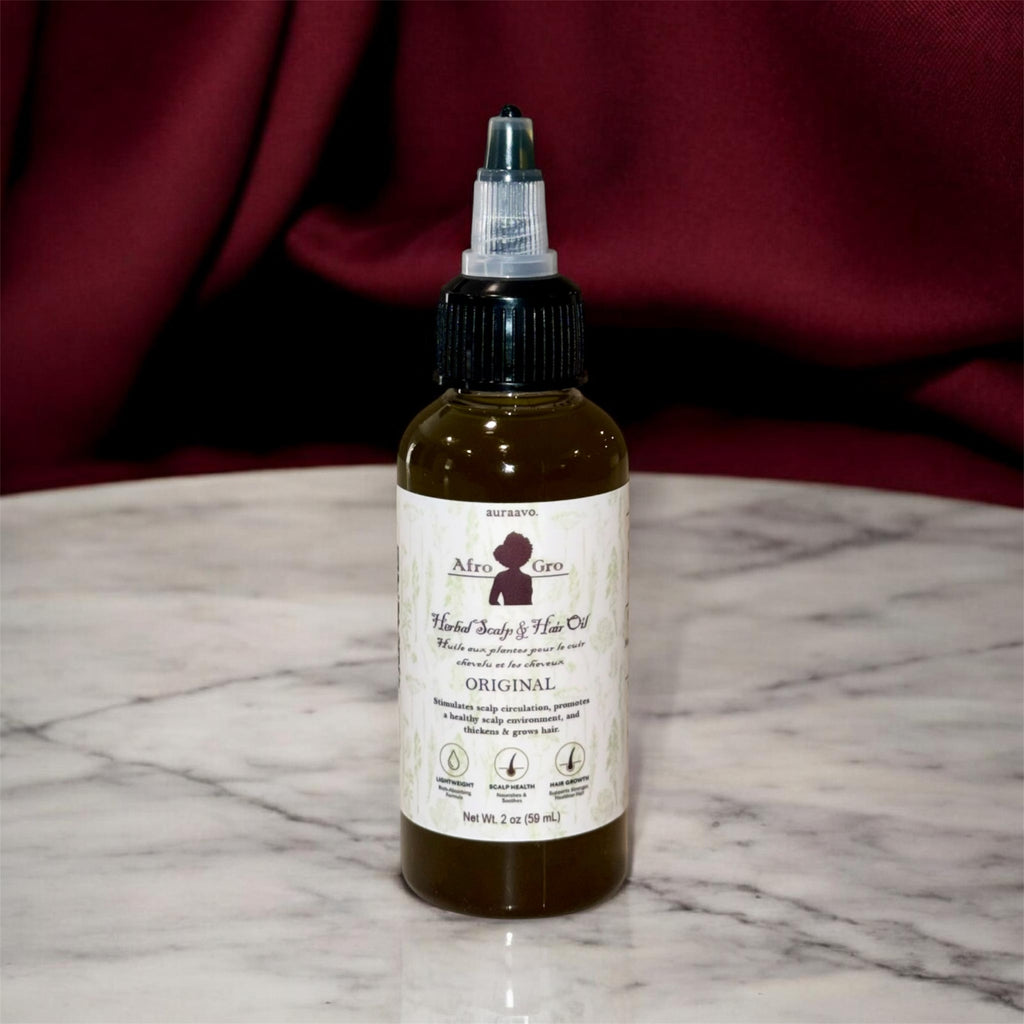 Original AfroGro Herbal Scalp & Hair Oil 2oz
