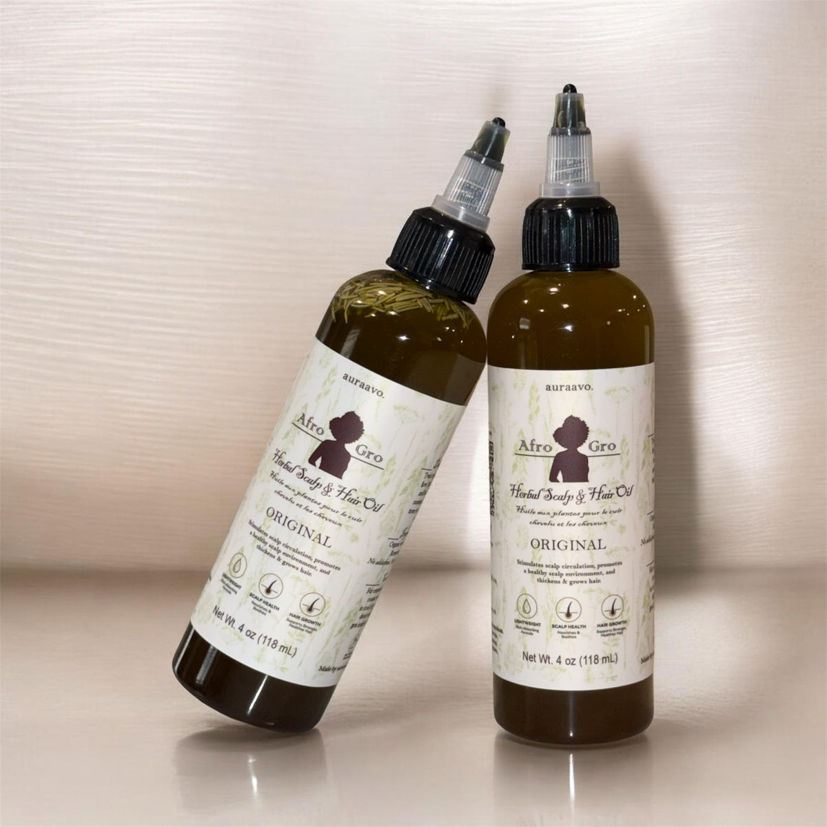 Original AfroGro Herbal Scalp & Hair Oil 4oz