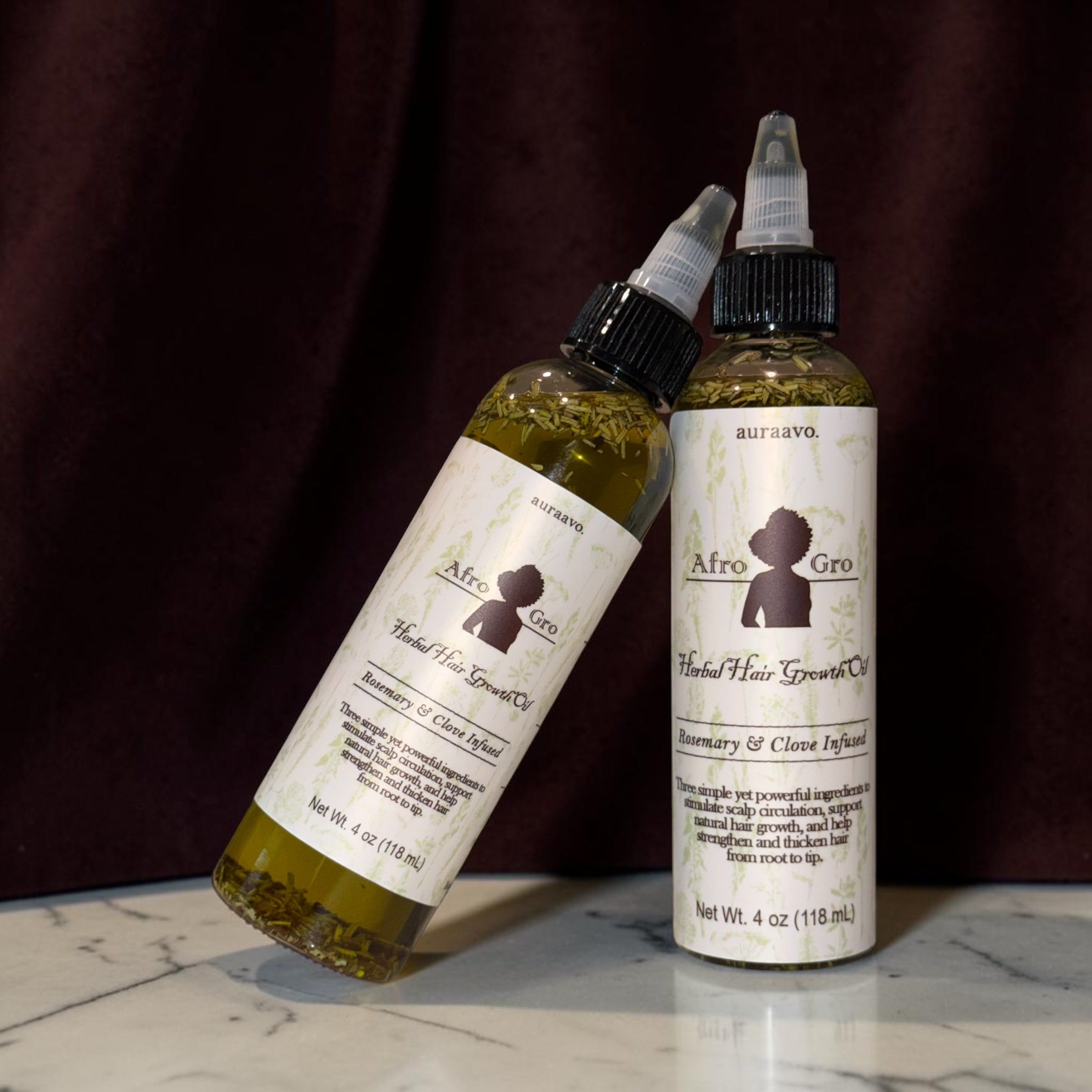 AfroGro Herbal Hair Growth Oil 4oz