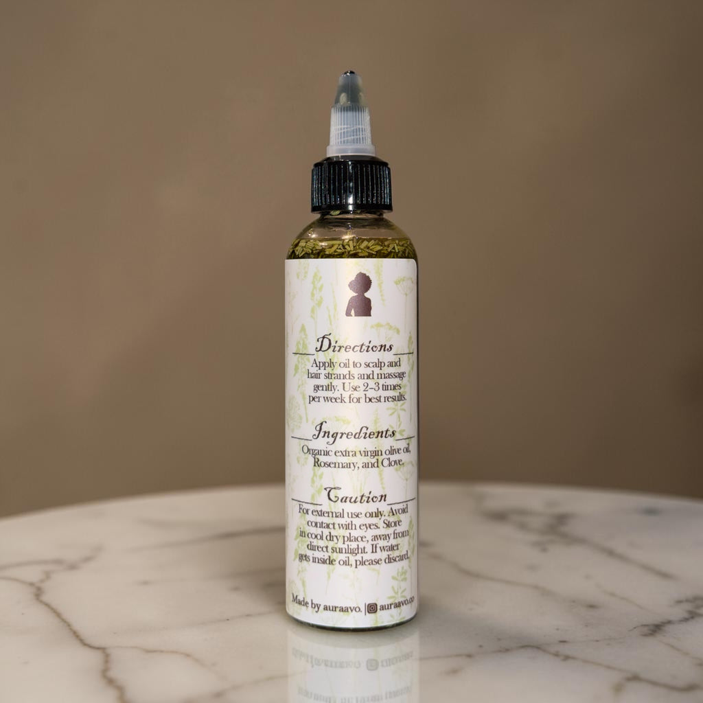 AfroGro Herbal Hair Growth Oil 4oz